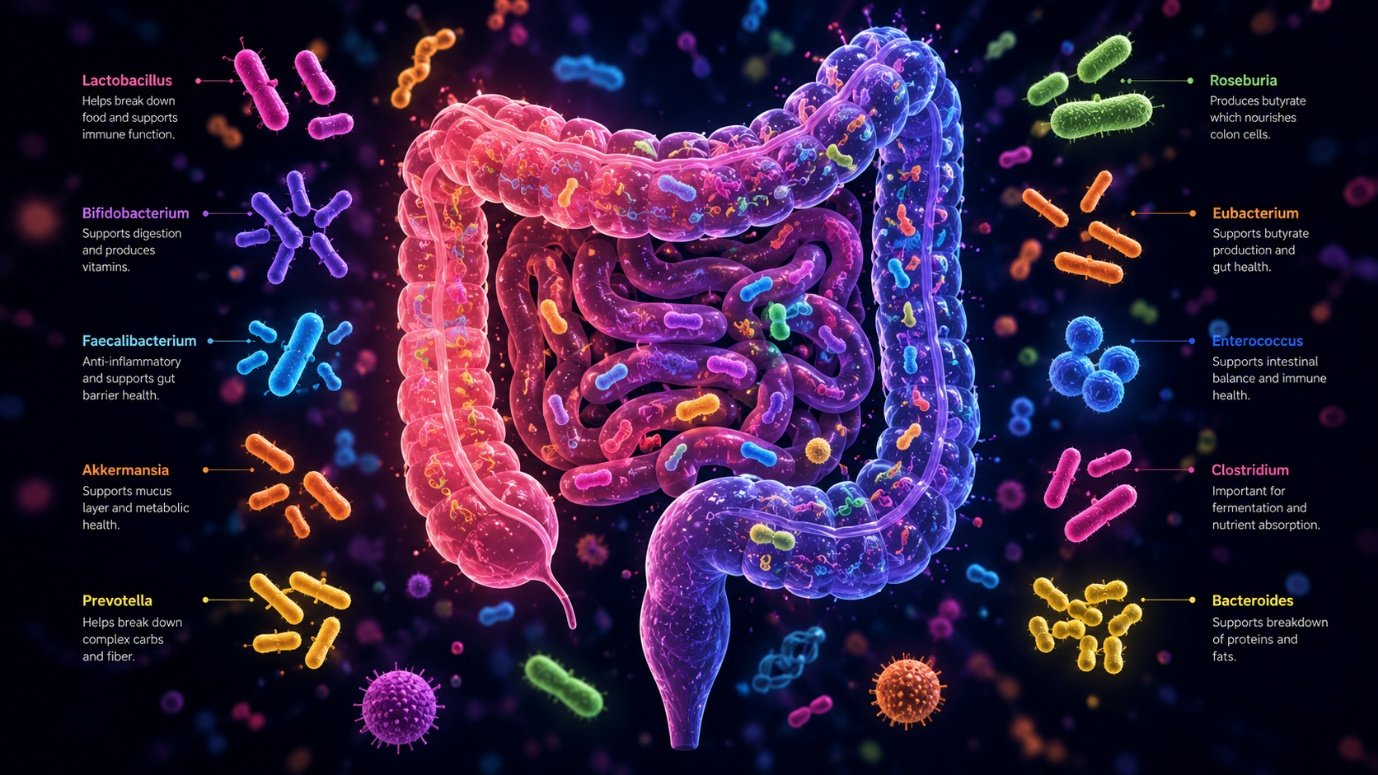 The gut microbiome