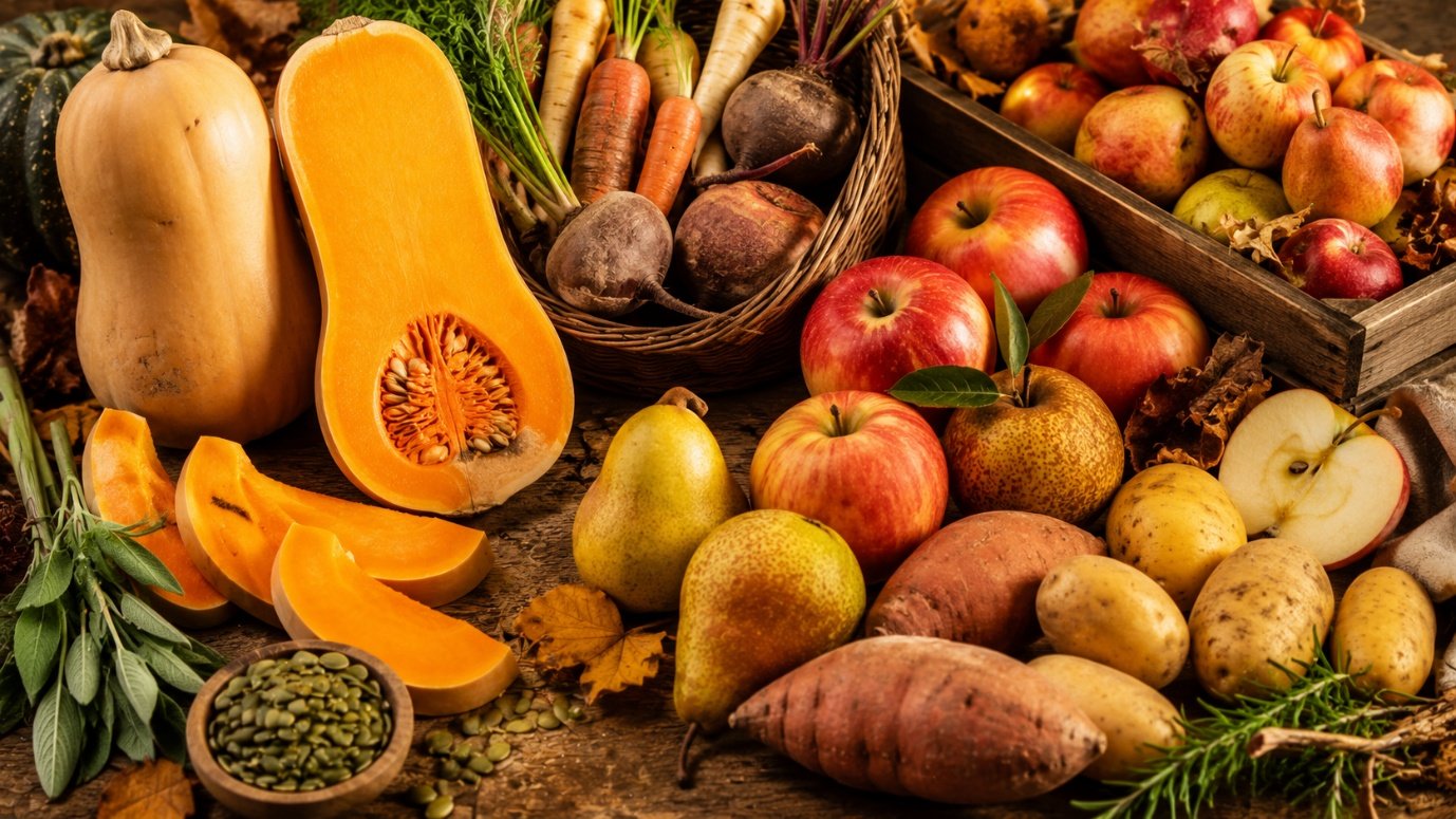 Autumn seasonal produce