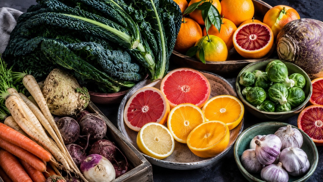 Winter seasonal produce